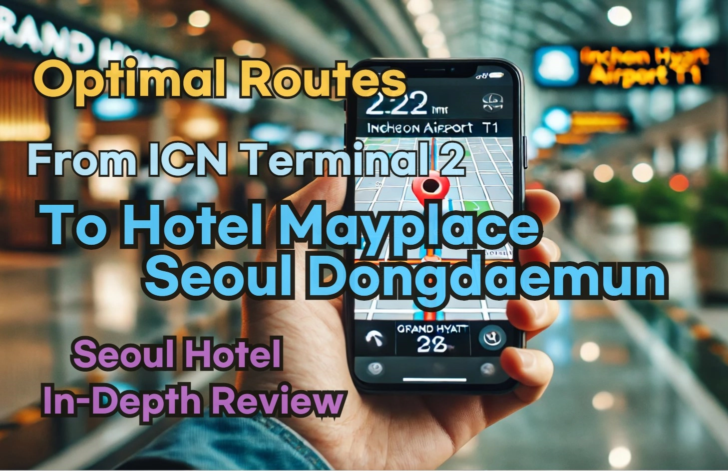 [Hi-K] Local Directions: Incheon Airport T2 to Hotel Mayplace Seoul Dongdaemun – Insider Tips