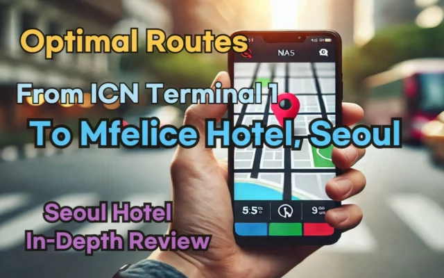 [Hi-K] Local Directions: How to Get to Mfelice Hotel, Seoul from Incheon Airport Terminal 1 (T1) – Insider Tips