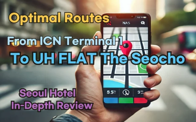 [Hi-K] Local Directions: How to Get to UH FLAT The Seocho from Incheon Airport Terminal 1 (T1) – Insider Tips