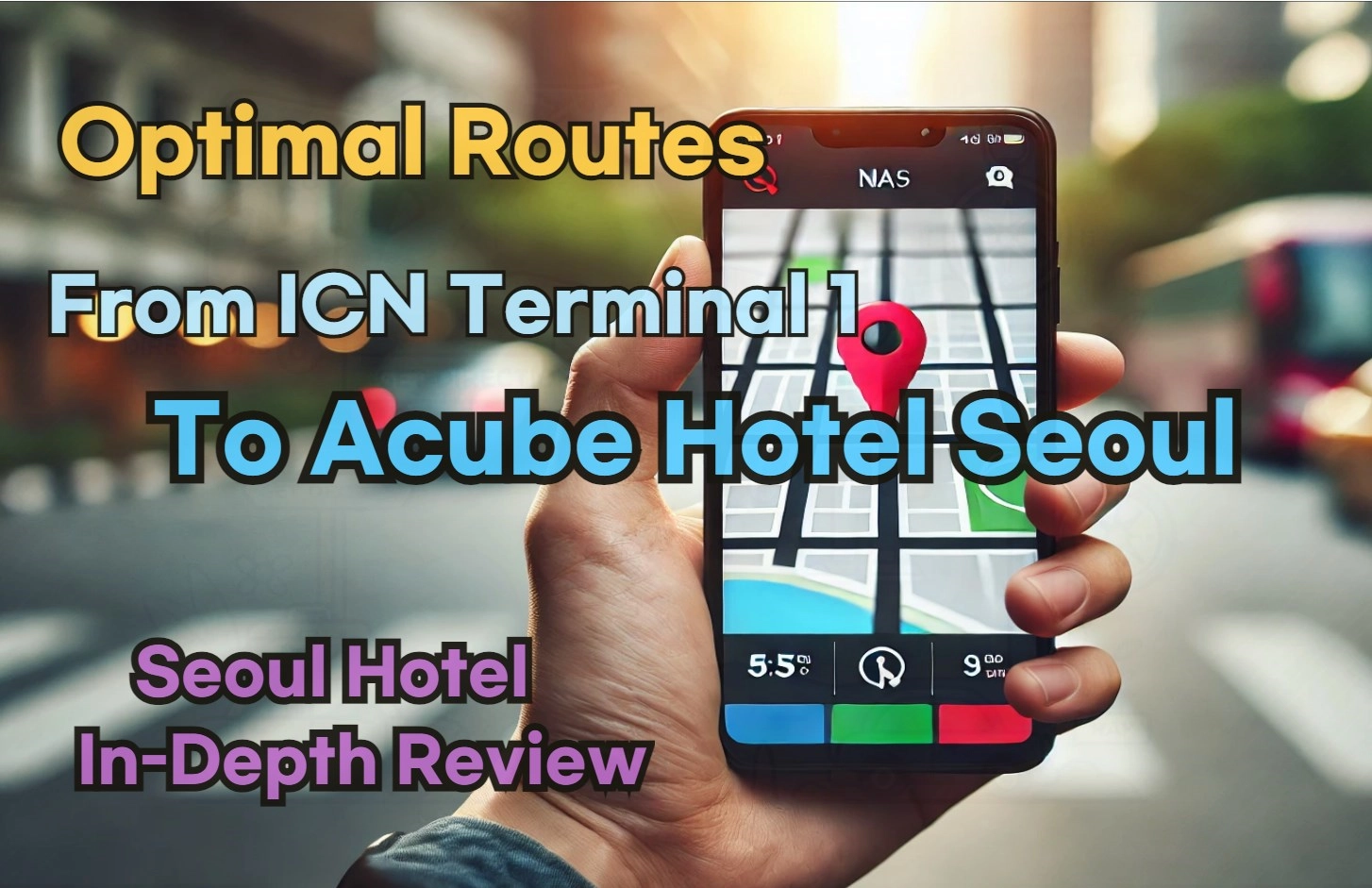 [Hi-K] Local Directions: How to Get to Acube Hotel, Seoul from Incheon Airport Terminal 1 (T1) – Insider Tips