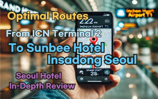 [Hi-K] Local Directions: Incheon Airport T2 to Sunbee Hotel Insadong Seoul – Insider Tips