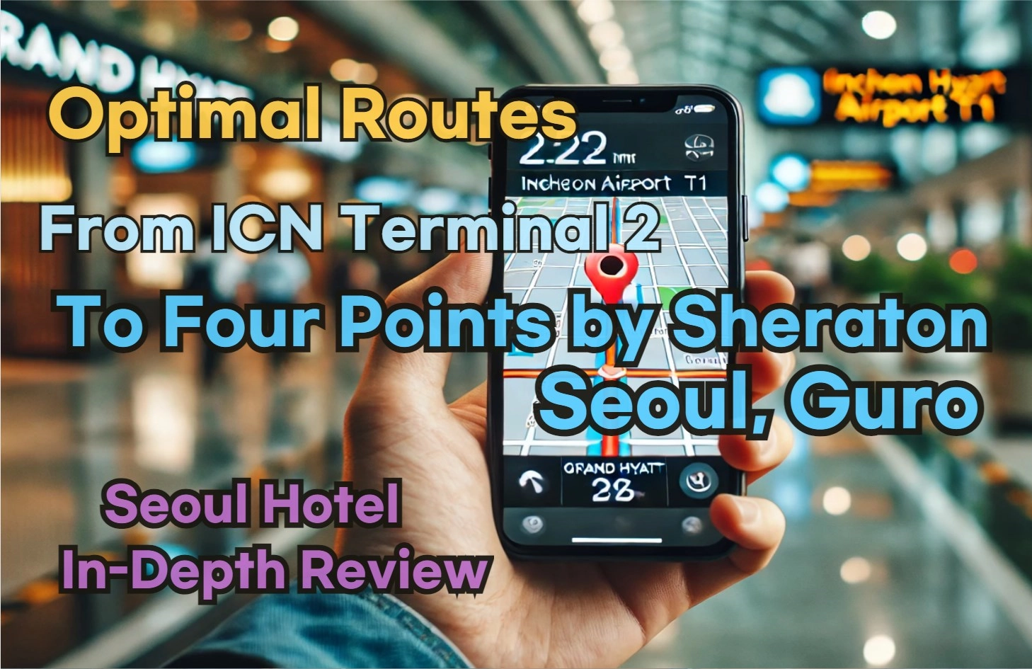 [Hi-K] Local Directions: Incheon Airport T2 to Four Points by Sheraton Seoul Guro – Insider Tips
