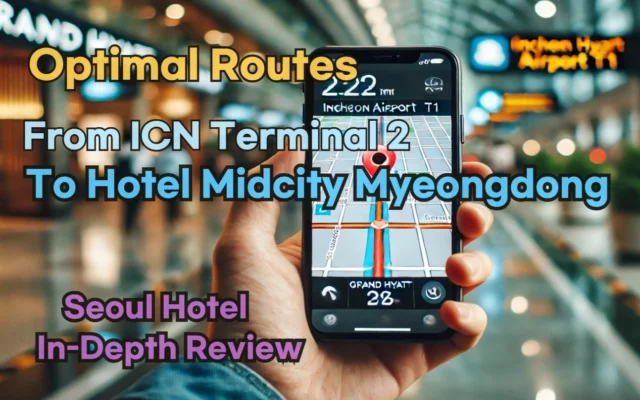 [Hi-K] Local Directions: Incheon Airport T2 to Hotel Midcity Myeongdong – Insider Tips