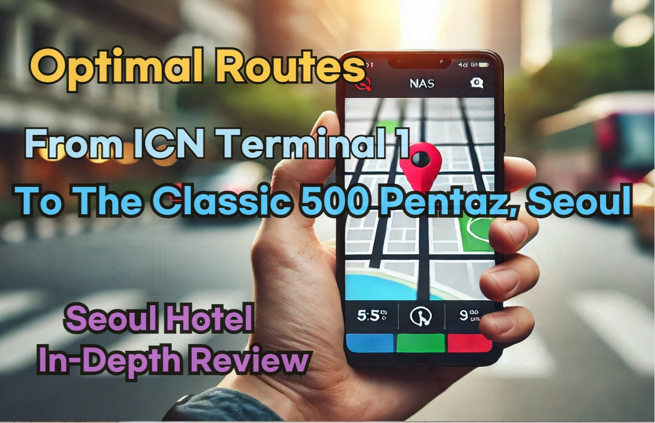 [Hi-K] Local Directions: How to Get to The Classic 500 Pentaz, Seoul from Incheon Airport Terminal 1 (T1) – Insider Tips