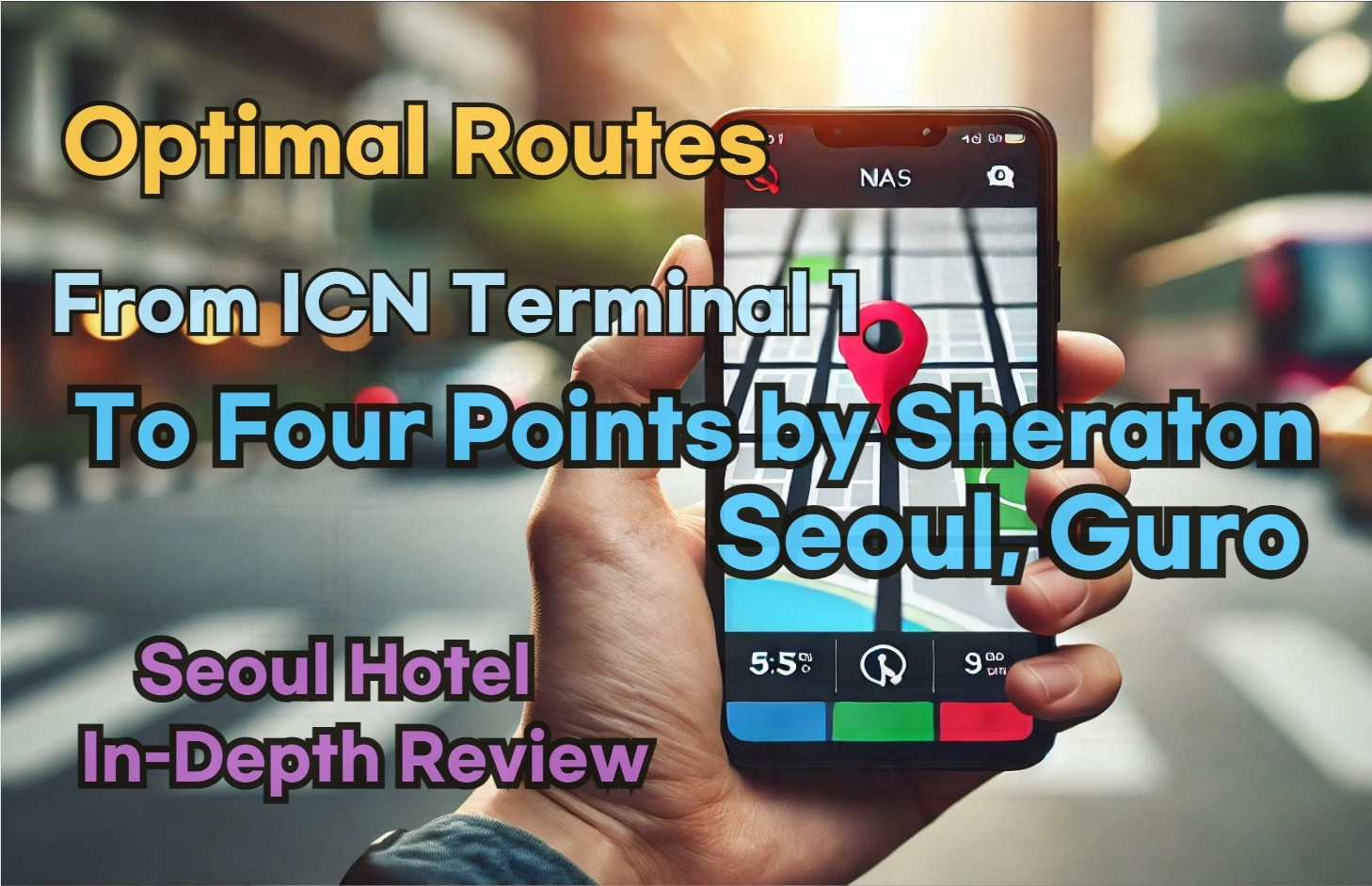 [Hi-K] Local Directions: How to Get to Four Points by Sheraton Seoul Guro from Incheon Airport Terminal 1 (T1) – Insider Tips