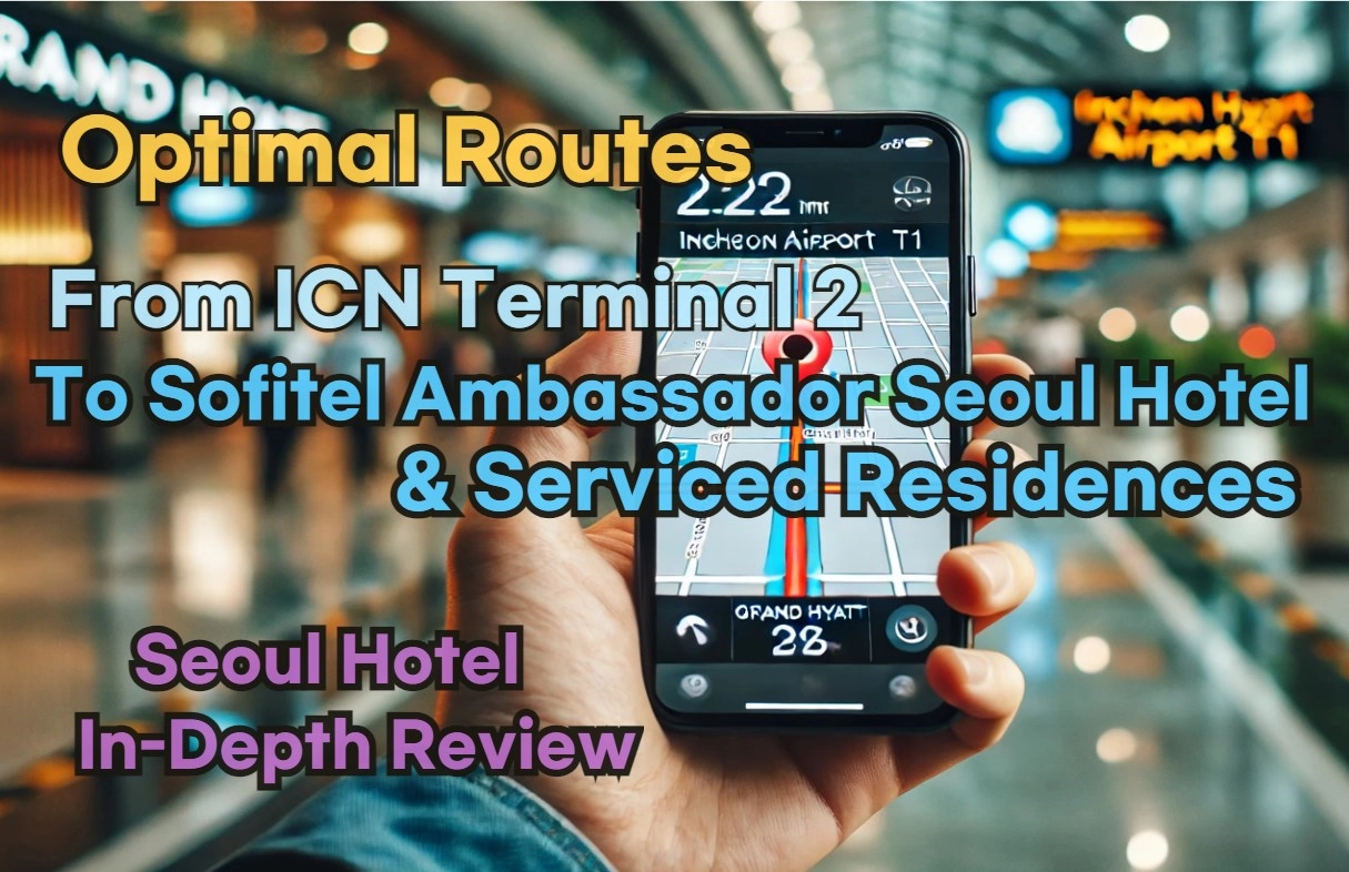 [Hi-K] Local Directions: Incheon Airport T2 to Sofitel Ambassador Seoul Hotel & Serviced Residences – Insider Tips